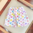 thumbnail image 4 of Fesfesfes Girls Summer Outfits Toddler Baby Girls Short Sets 2 Piece Clothing Set Sleeveless Shirts and Shorts 1-3 Years(Multicolor#2,2-3 Years), 4 of 4