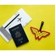 thumbnail image 4 of Etiqueta de equipaje plateada con el símbolo Wonder Woman de Buffalo DC Comics, 4 of 9