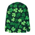 thumbnail image 2 of Oksale Womens St.Patrick's Day Sweater Cardigan Plus Size Button Down Festival Sweaters Cute Print Cardigans Long Sleeve Outerwear Fall Fashion Knitwear 2025 Green XXXL, 2 of 5