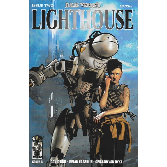 Lighthouse (Jules Verne's ) #2C VF ; Image Comic Book