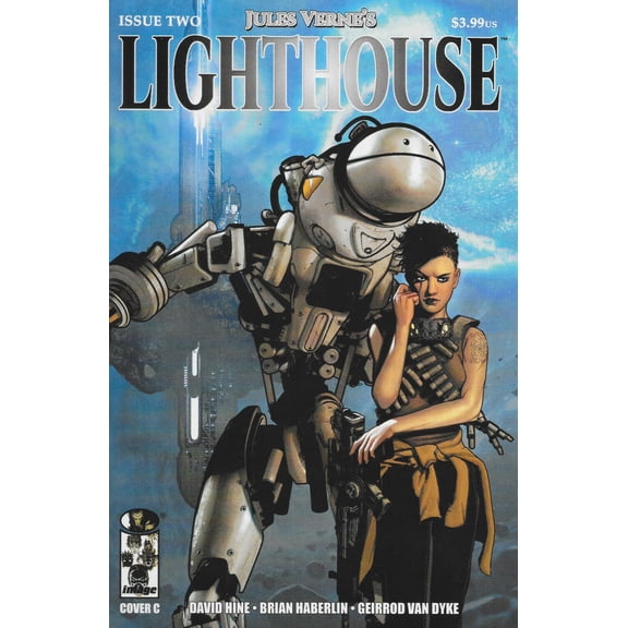 Lighthouse (Jules Verne's ) #2C VF ; Image Comic Book