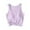 Purple, variant on ktowifly Plus Size Crop Camisole for Womens Solid Color Sleeveless Round Neck Tank Tops Casual with Built-in-Bra
