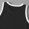 thumbnail image 7 of Cethrio Boys Athletic Outfit Sets, Basketball 2 Piece Casual Sleeveless Tops and Shorts Set Black Size 9-10 T, 7 of 7