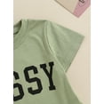 thumbnail image 6 of Franhais Children's T-shirt Tops Letter Printing Short-sleeved Round Neck Summer Breathable Tops, 6 of 9