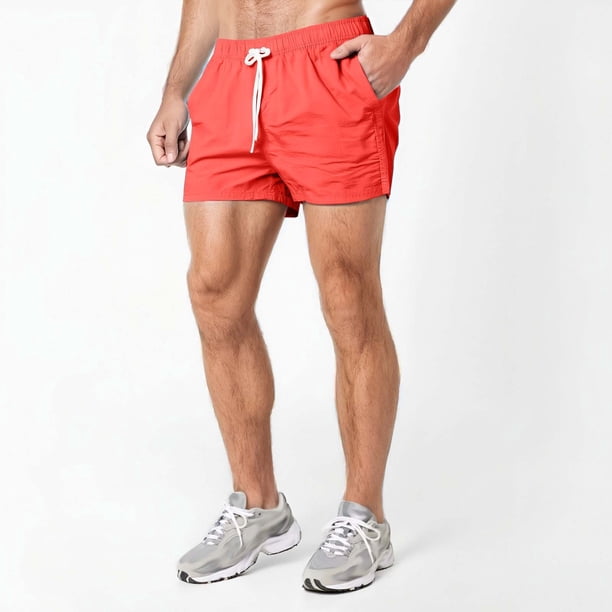 WILLBEST Pantalones Cortos Cargo para Hombre, Deportivos, Informales, para Correr, Finos, de Poliéster, para Monopatín, Gimnasio, Ejercicio, Tres Cuartos