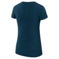 thumbnail image 3 of Women's G-III 4Her by Carl Banks Navy Washington Nationals Super-Slim Fit Lightweight Collage Team Graphic Crew Neck, 3 of 5