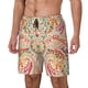 thumbnail image 1 of Balery Indian Paisley 1 Bañador para hombre, shorts de playa de secado rápido con entrepierna y forro de compresión-Medium, 1 of 6
