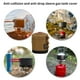 thumbnail image 3 of cámping Bolsa de almacenamiento del soporte del tanque de gas de la cubierta del recipiente de gas para acampar (Caqui L) Hugtrwg Para estrenar, 3 of 6
