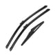 thumbnail image 1 of Juego de 3 Escobillas Limpiaparabrisas Unique Bargains 22' 20' 11' para Jeep Renegade color negro, 1 of 4