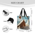 thumbnail image 3 of Easygdp Fresh Coconut Splash Bolsa Tote para Mujer, Bolso de Hombro para Trabajo, Playa, Viajes, Compras y Supermercado, 3 of 7