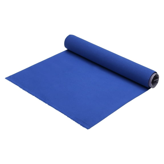 Unique Bargains Headliner Fabric Interior Trim DIY Roof Repair Replacement Suede Fabric Blue 15.7" L × 57" W