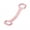 Pink, variant on Figure 8 Resistance Band Figure 8 Fitness Resistance Band with Anti-slip Handle for Men Women Portable Arm Shoulder Stretch Strength Training Toning