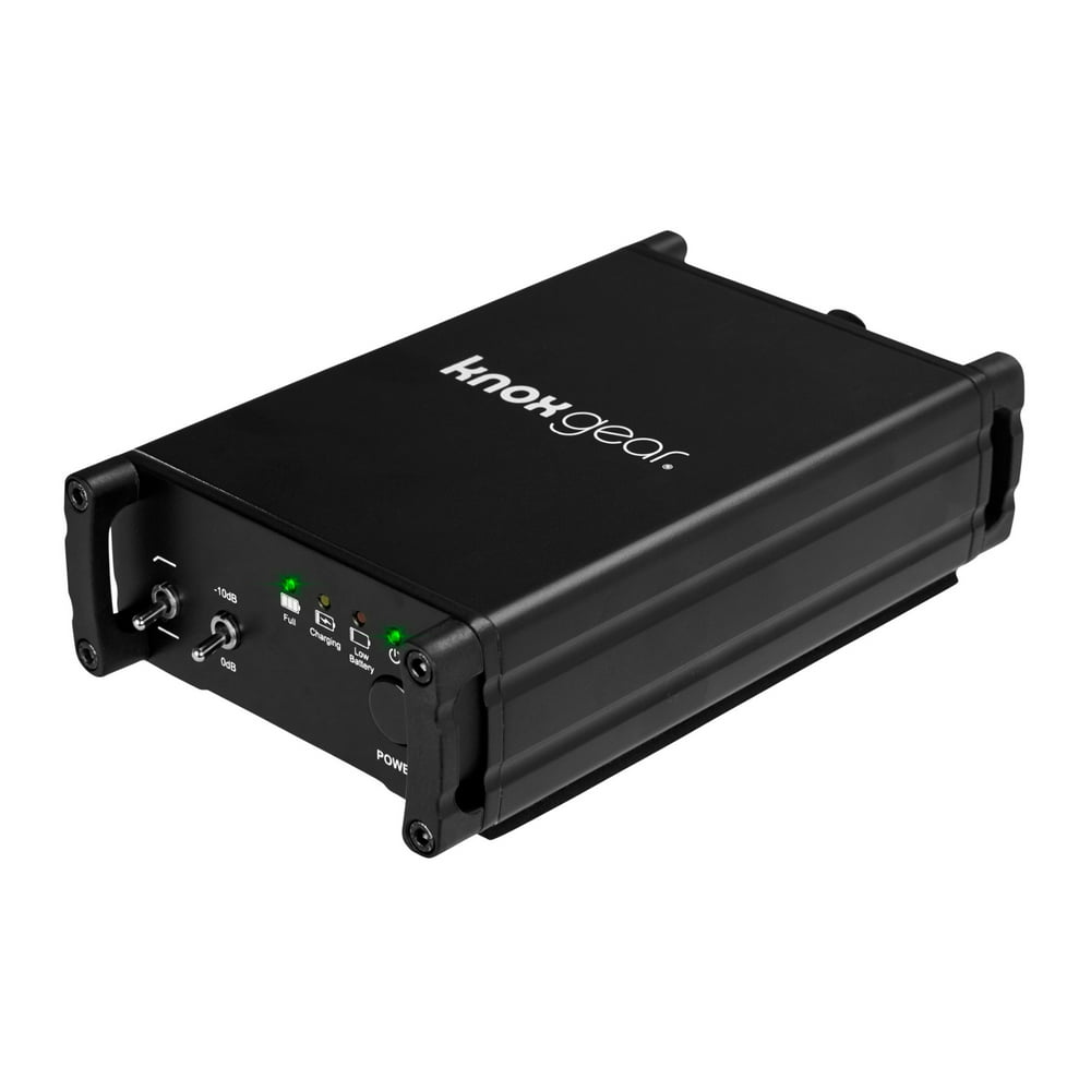 Knox Gear Rechargeable Portable Phantom Power Supply for Condenser