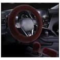 thumbnail image 1 of Plush Steering Wheel Cover and Handbrake Cover, 1 of 4