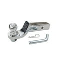 thumbnail image 4 of Chromed 2 Inch Towbar Tongue Ball Mount With Towball And Hitch Pin RV Parts Car Camper Accessories Caravan Components ,Dependable Strength, 4 of 6