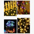thumbnail image 4 of Dinheiro 50 LED Solar String Lights Garden Crystal Ball Fairy Lights, Home, Garden, Yard, Decorative Lighting, 4 of 5