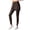 Brown, variant on Women’s High Waist 2 in 1 Yoga Pants Slim Fit Quick Dry Breathable Workout Leggings with Outer Shorts for Gym Training, Jogging and Daily Wear Khaki