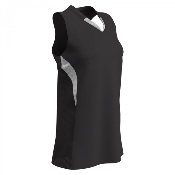 Champro Womens Decoy Racer Back Jersey Black White 2XL