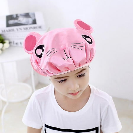 Double-layer Children Cartoon Waterproof Shower Cap Cute Baby Bath Cap | Walmart Canada Double-layer Children Cartoon Waterproof Shower Cap Cute Baby Bath Cap | Walmart Canada