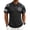 13# Black, variant on Mens 250 Anniversary American Shirt Short Sleeve Button Polo Patriotic Shirts 250Th America Patriot Clothes Light Green XL