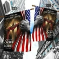 thumbnail image 4 of FLAGWIX American House Flag (29.5" x 39.5")-As For Me And My House, We Will Serve The Lord Flag - Polyester Indoor Outdoor Flags, 4 of 5