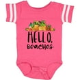 thumbnail image 3 of Inktastic Hello, Beaches Group of Pineapples Boys or Girls Baby Bodysuit, 3 of 5
