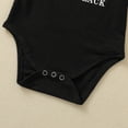 thumbnail image 5 of Seyurigaoka Baby Summer Casual 3PCS Letter Romper + Snakeskin Shorts + Headband, 5 of 9