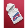 thumbnail image 3 of Flag Of Cambodia Hoodie Men -Image by Shutterstock, Male x-Large, 3 of 4