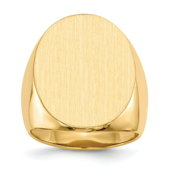 14k Men's Signet Ring