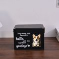thumbnail image 6 of 1 Box Elegant Wooden Pet Memorial with Photo Frame Keepsake Box for Dog Cat Engraved Personalized Pet Loss, 6 of 8