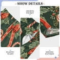 thumbnail image 6 of FORMRS Boys Pajama Pants with Pockets Size 13-14Y Kids Lounge Sleep Bottoms, Christmas Holly Bows, 6 of 8