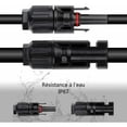 thumbnail image 3 of 10 Pairs MC4 Connectors Male/Female for Solar Panel Systems, Waterproof - Black, Compatible with Photovoltaic Cables, 3 of 5