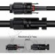 thumbnail image 3 of 10 Pairs MC4 Connectors Male/Female for Solar Panel Systems, Waterproof - Black, Compatible with Photovoltaic Cables, 3 of 5