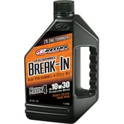 Maxima 30-10901 Premium Break-In 10W-30 Motorcycle Engine Oil - 1 Liter Bottle