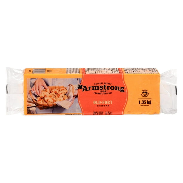 Fromage Cheddar fort Armstrong 1,35 kg