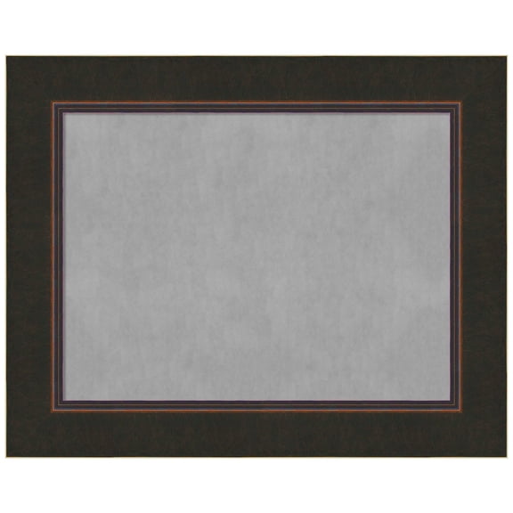 Amanti Art Milano Bronze Framed Magnetic Board 30 x 24 in.