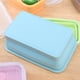 thumbnail image 5 of Recipiente de silicona plegable para alimentos de 350 ml, hermético, para preparar comidas, compacto y apilable, ideal para la oficina, la escuela o viajes. Aestivo | Azul cielo | AESTIVO, 5 of 7