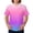 Pink_002, variant on Scrubs for Men Top Gradient Tie-Dye Short Sleeve V Neck Nursing Uniform Plus Size Comfy Soft Medical Workwear with 3 Pockets Purple 3XL
