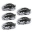 thumbnail image 4 of EIMELI 5 Pcs Clip-on microphone Cover Peluche Anti-Éclaboussures, 4 of 6