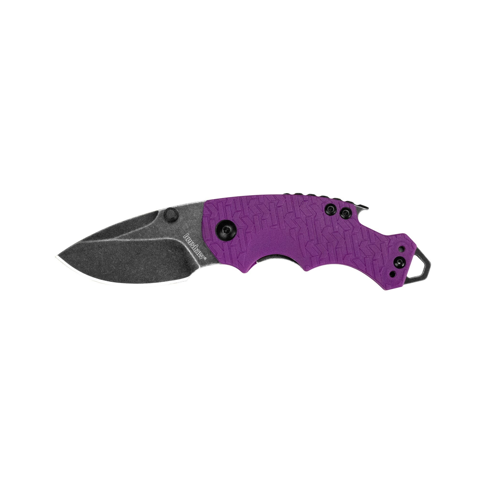 Kershaw Purple Shuffle Pocket Knife, 2.4” Stainless Steel Blade