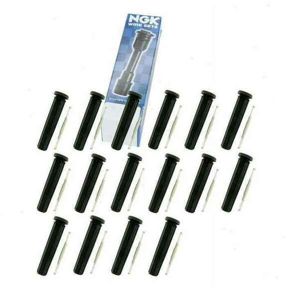 16 pc NGK Ignition Coil Boots compatible with Dodge Ram 1500 5.7L V8 2006-2010