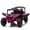 Pink, variant on Urday 24V Kids Ride On Car 160W Dual Motors 3.11MPH for Aged 3-6 w/ Remote & High Chassis
