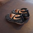 thumbnail image 4 of ATOGUTA Big Girls Dress Shoes Sequins Bling Princess Flats Dance Shoes, 4 of 5