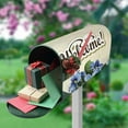 thumbnail image 5 of Coolnut Magnetic Mailbox Cover, Welcome with Beautiful Flowers Post Mail Box Cover Mail Wraps Cover, Oversize 25.4" L x 20.78" W, 5 of 5