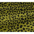 thumbnail image 5 of oneOone Viscose Jersey Lime Green Fabric Leopard Animal Skin Quilting Supplies Print Sewing Fabric By The Yard 60 Inch Wide, 5 of 5