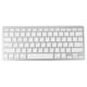 thumbnail image 1 of Teclado inalámbrico de plástico, hebreo israelí, teclado silencioso, accesorio para computadora, 1 of 8