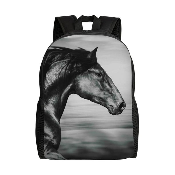 Fotbe Running Horse Mochila de Viaje para Laptop, Mochila Ejecutiva Delgada y Resistente 15.6"