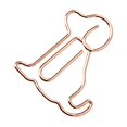 thumbnail image 4 of destyer 30Pcs Paper Clip Animal Envelope Clips Bookmark Pin Students Mini Novelty File For Business Stationery Supplies Dog/Rose Gold, 4 of 9