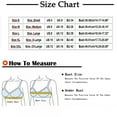 thumbnail image 2 of No Strap Bra New Women's Sports Bra Fall/Winter New Shock-Proof Gathering Running Mesh Breathable Yoga Fitness Sports Underwear Workout Bras for Women Black, 2 of 3
