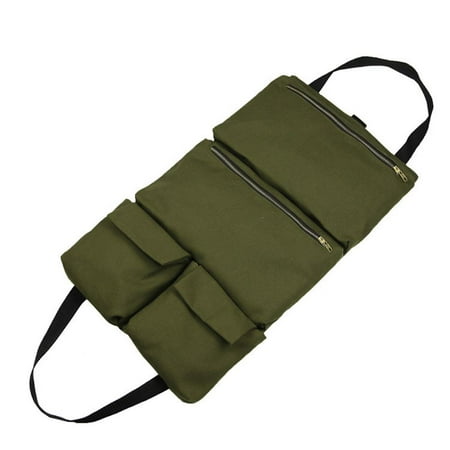 

Rollable Tool Bag Storage Bag Outdoor Tool Bag Durable Canvas Tool Storage Bag Pouch For Car Seat and Walking